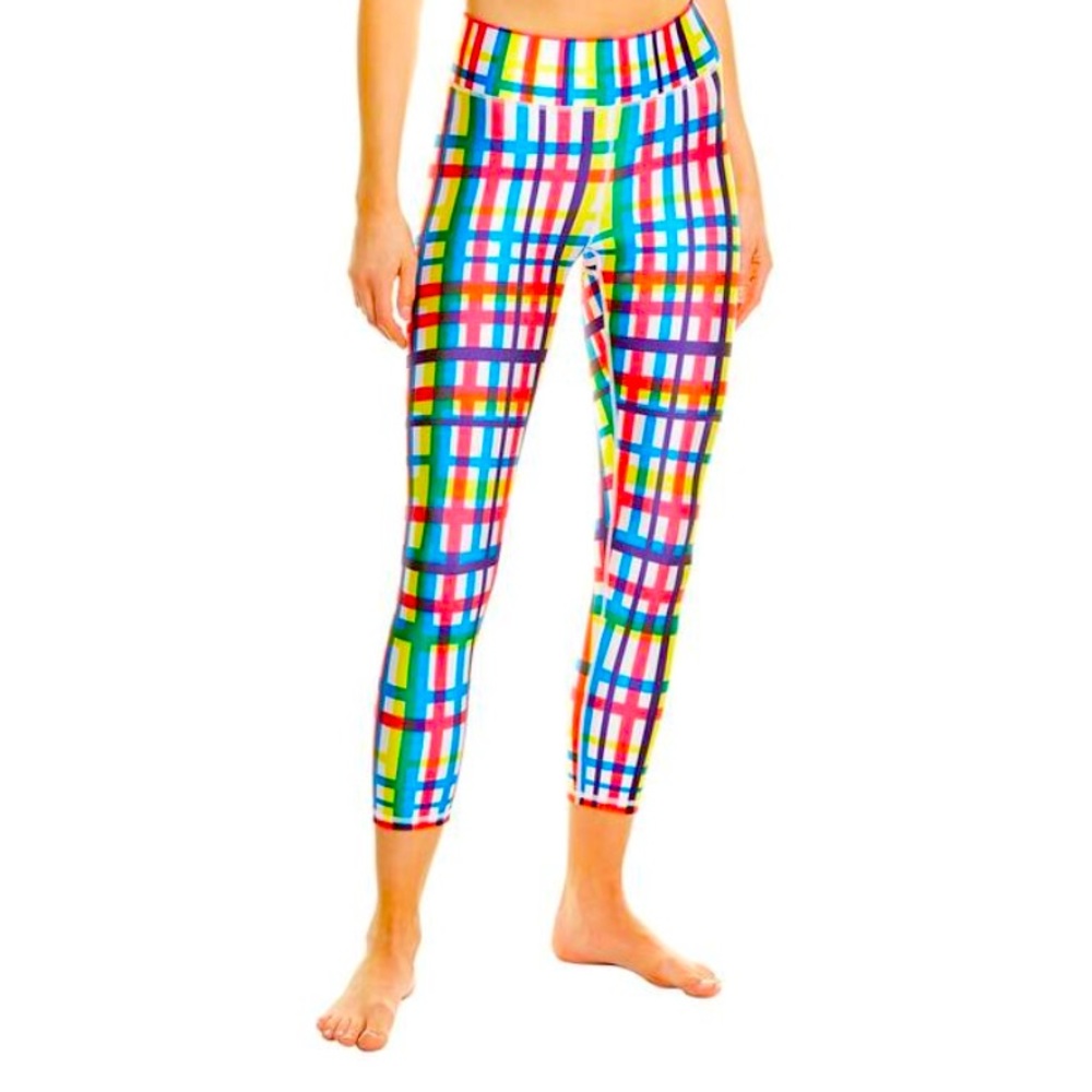 TEREZ Technicolor Capri Leggings